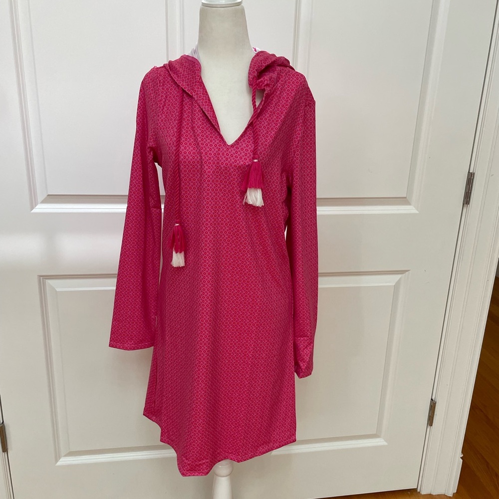 Hooded Beach Cover-Up Long Sleeve UPF 50+ Dress from Cabana Life
